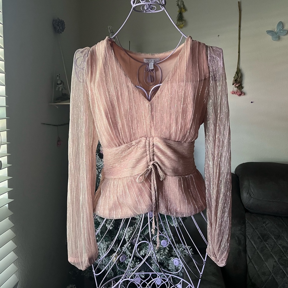 Sparkly Pink Dress Top💖